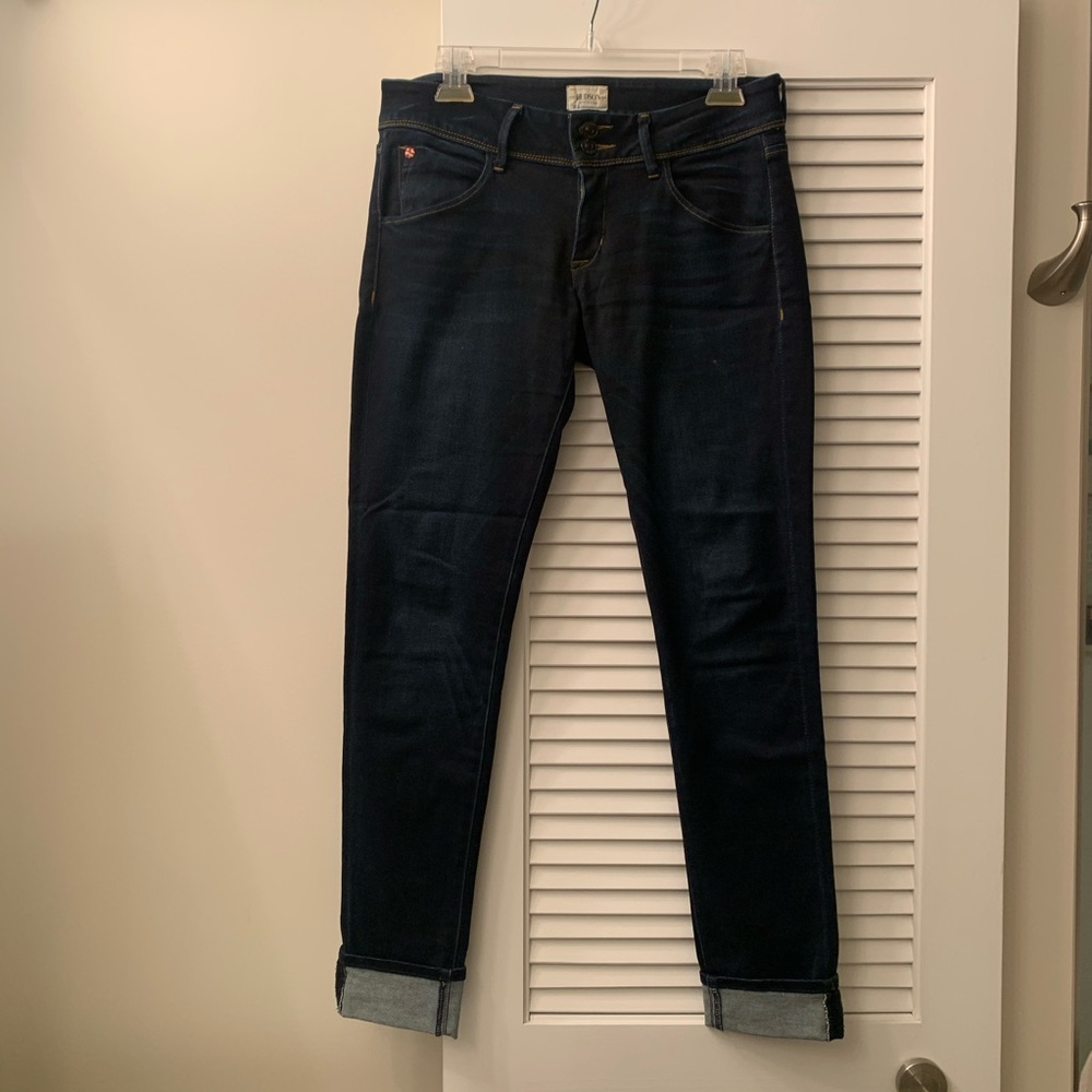 dark wash Hudson jeans!